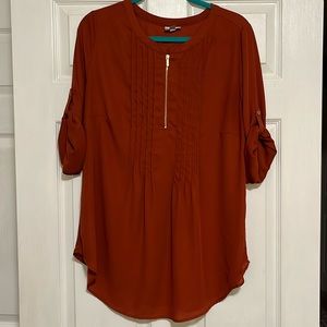 3/4 Sleeve Relaxed Fit Shirt